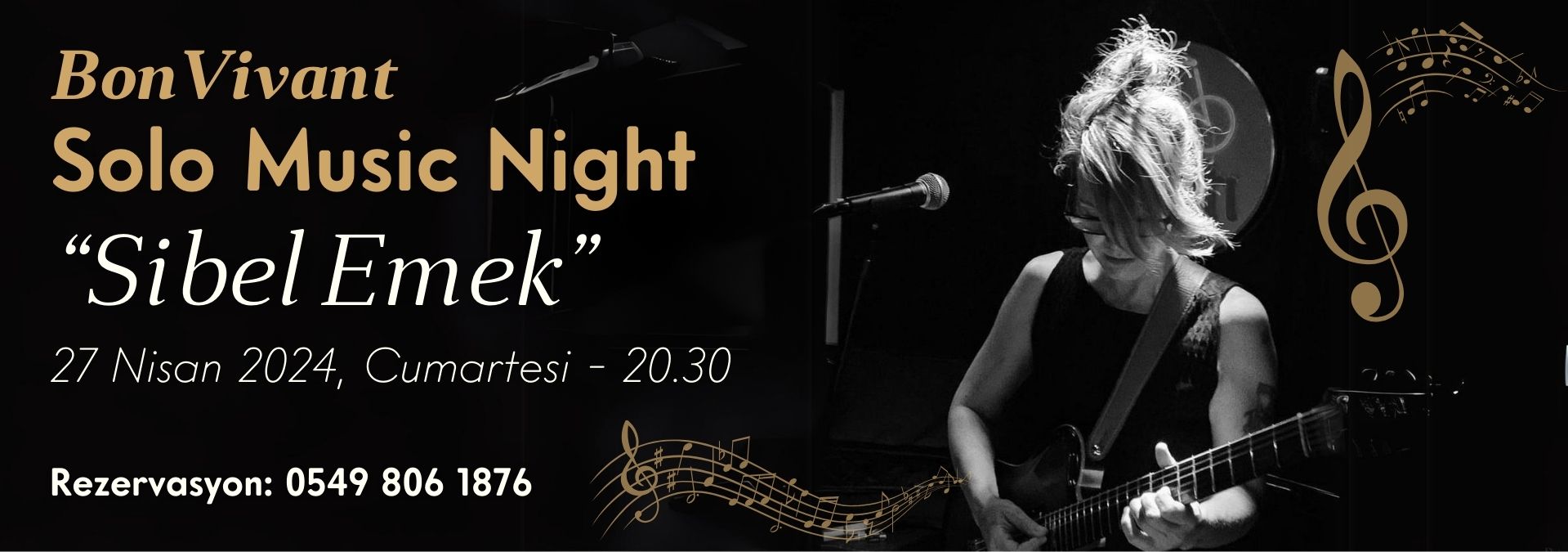 BonVivant Solo Music Night: Sibel Emek